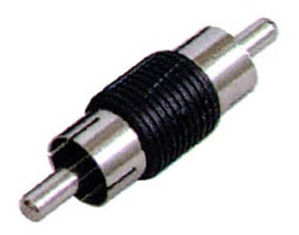RCA ADAPTOR ΑΡΣΕΝΙΚΟ ΣΕ RCA ΑΡΣΕΝΙΚΟ ΝΙΚΕΛ ΜΑΥΡΟ AD055A OWI LZ
