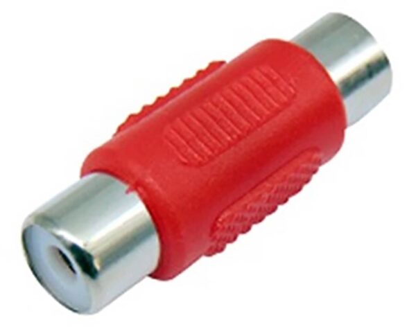 RCA ADAPTOR ΘΗΛΥΚΟ ΣΕ RCA ΘΗΛΥΚΟ ΝΙΚΕΛ ΚΟΚΚΙΝΟ AV-RAO5G LANCOM