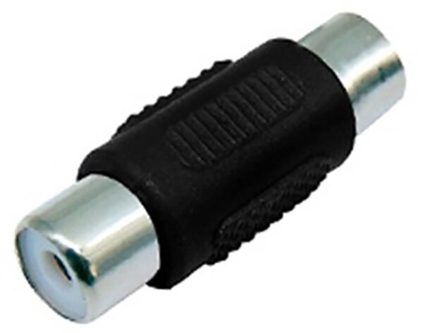 RCA ADAPTOR ΘΗΛΥΚΟ ΣΕ RCA ΘΗΛΥΚΟ ΝΙΚΕΛ ΜΑΥΡΟ AV-RA05BN/BK LANCOM