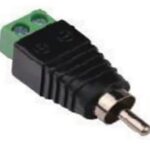 RCA ADAPTOR Αρσενικό σε Κλέμα 2P COAX JT-1269 JKG
