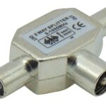 PAL ADAPTOR ΑΡΣΕΝΙΚΟ ΣΕ 2 PAL ΘΗΛΥΚΑ (T) ΜΕΤΑΛΛΙΚΟ TV065 LZ