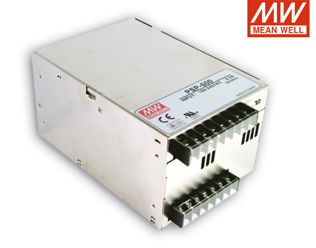 01.125.0012 Τροφοδοτικό 600W/48VDC/12.5A PFC PSP-600-48 MEAN WELL - Image 1