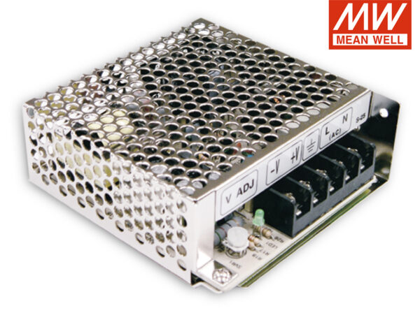 Τροφοδοτικό 25W/5VDC/5A S-25-5 MEAN WELL