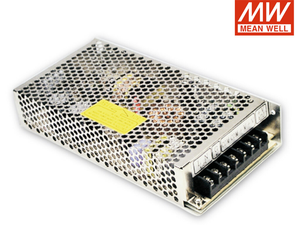 01.125.0021 Τροφοδοτικό 100W/5VDC/20A S-100F-5 MEAN WELL - Image 1