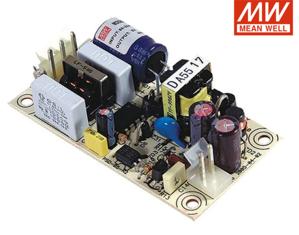 Τροφοδοτικό Ανοιχτού Τύπου 5.28W/24VDC/0.22A PCB PS-05-24 MEAN WELL