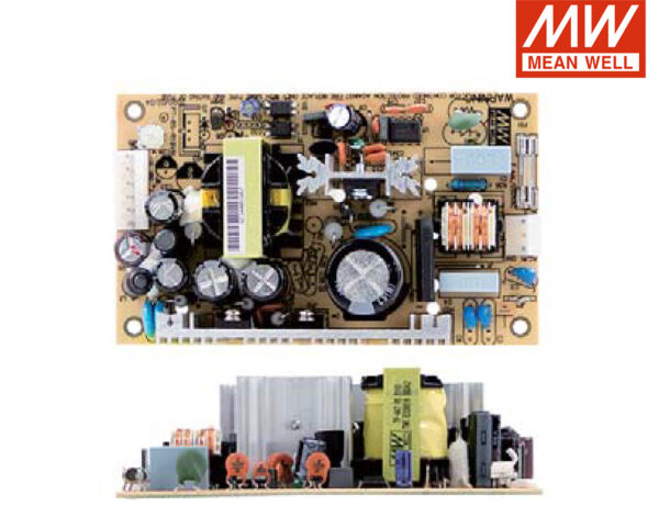 Τροφοδοτικό Ανοιχτού Τύπου 61.1W/5VDC/12VDC Διπλής Εξόδου PCB PD-65A MEAN WELL
