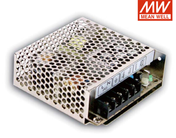 Τροφοδοτικό 50W/5VDC/10A Μίνι RS-50-5 MEAN WELL