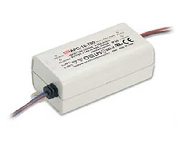 Τροφοδοτικό LED 12.6W/9-18VDC/700mA IP42 APC-12-700 MEAN WELL