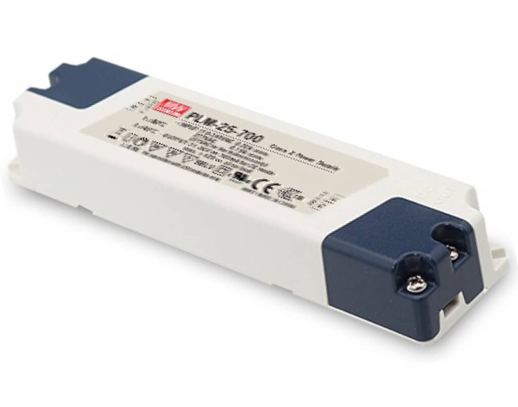 01.125.0195 Τροφοδοτικό LED 25.2W/14-24VDC/1050mA PFC IP30 PLM-25-1050 MEAN WELL - Image 1