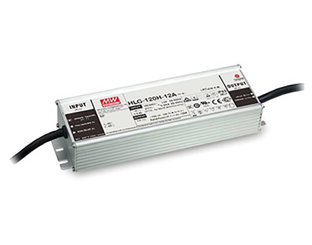 01.125.0207 Τροφοδοτικό LED 120W/24VDC/5A PFC IP67 DIMMABLE HLG-120H-24B MEAN WELL - Image 1