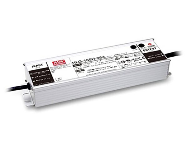 Τροφοδοτικό LED 156W/12VDC/13A PFC IP67 HLG-185H-12 MEAN WELL
