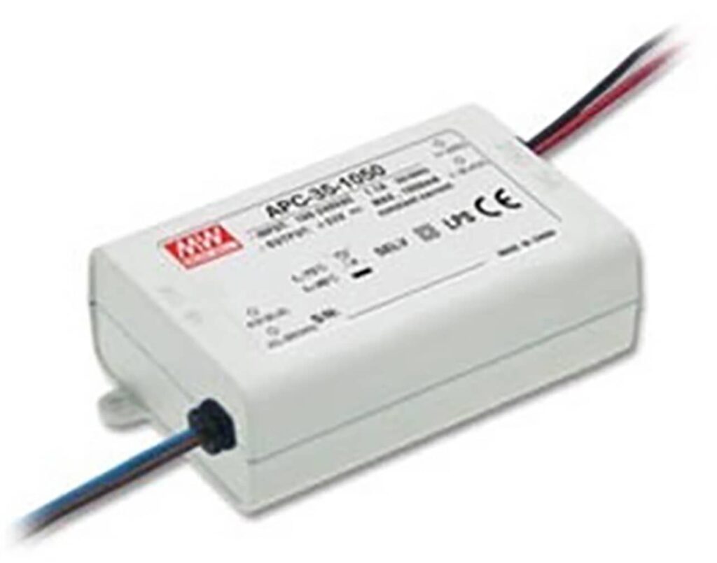 01.125.0258 Τροφοδοτικό LED 35W/25-70VDC/500mA IP42 APC-35-500 MEAN WELL - Image 1