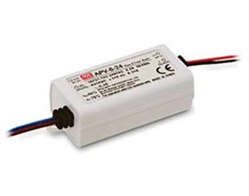01.125.0263 Τροφοδοτικό LED 8.04W/12V/0.67A IP42 APV-8-12 MEAN WELL - Image 1