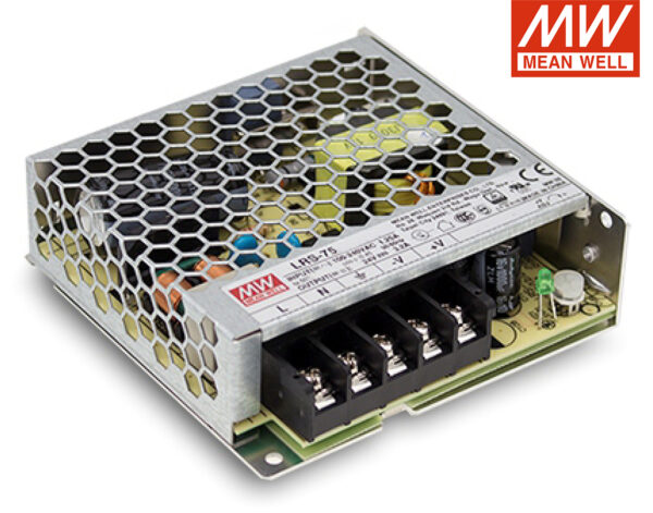 Τροφοδοτικό 76.8W/24VDC/3.2A ULTRA Μίνι LRS-75-24 MEAN WELL