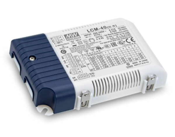 Τροφοδοτικό LED 40W/350-1050mA PFC IP20 DIMMABLE LCM-40 MEAN WELL