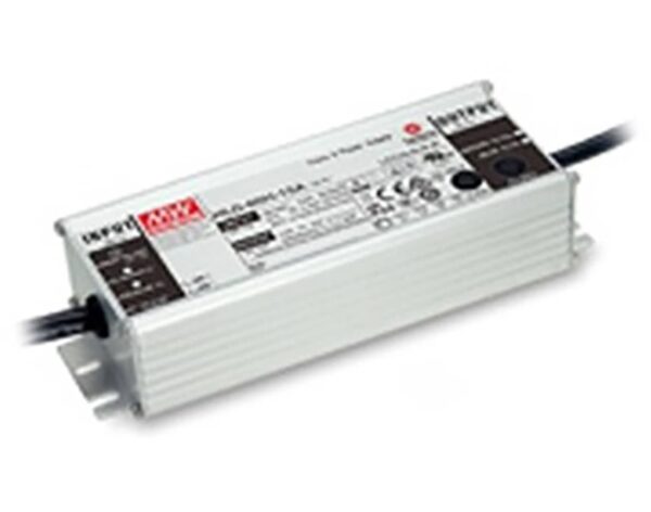 Τροφοδοτικό LED 62.4W/48VDC/1.3A PFC IP67 DIMMABLE HLG-60H-48B MEAN WELL