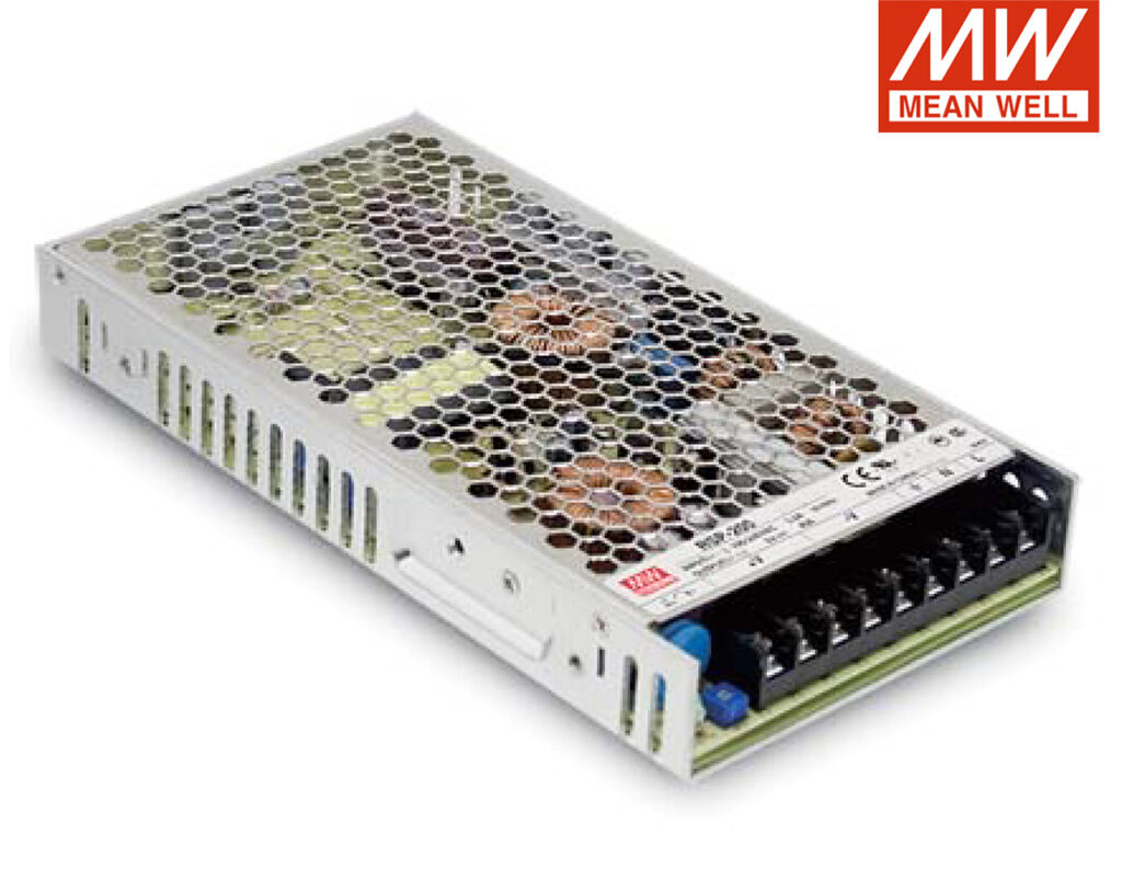 01.125.0389 Τροφοδοτικό 200W/5VDC/40A PFC LOW PROFILE RSP-200-5 MEAN WELL - Image 1