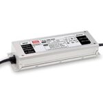 Τροφοδοτικό LED 300W/24VDC/12.5A PFC IP67 ELG-300-24A MEAN WELL