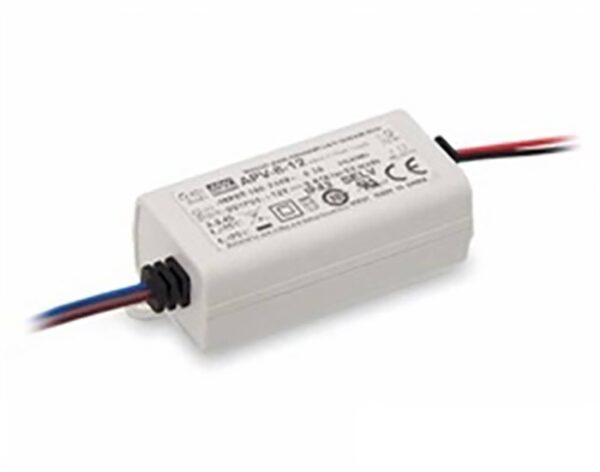 Τροφοδοτικό LED 8.16W/24V/0.34A IP42 APV-8-24 MEAN WELL