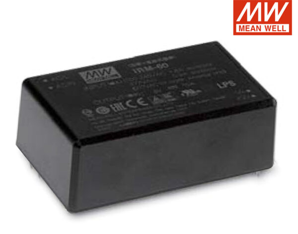 Τροφοδοτικό 60W/12VDC/5A PCB IRM-60-12 MEAN WELL