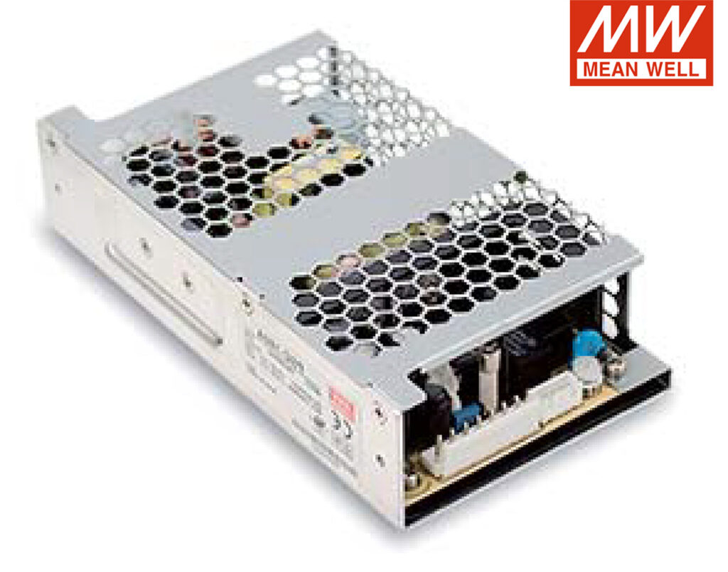 01.125.0509 Τροφοδοτικό 160W/27.6VDC/3.8A PFC με Φορτιστή Μπαταρίας (UPS) PSC-160B-C MEAN WELL - Image 1