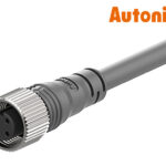 CONNECTOR 4 Καλωδίων 3m PVC Ίσιος CID4-3R AUTONICS