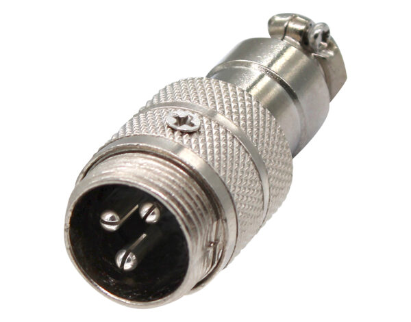 CONNECTOR ΜΙΚΡΟΦΩΝΟΥ ΚΑΛΩΔΙΟΥ 3P ΑΡΣΕΝΙΚΟ GX16-01 WAN
