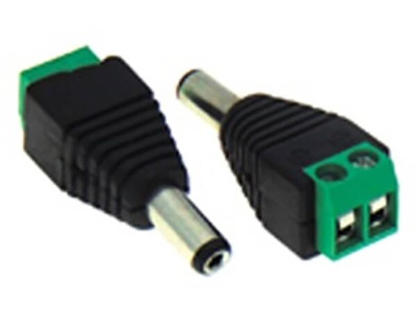 DC ADAPTOR ΘΗΛΥΚΟ 5.5/2.1mm ΣΕ ΚΛΕΜΑ 2P DY3801A VIC BAG OWI
