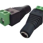 DC ADAPTOR Αρσενικό 5.5/2.1mm σε Κλέμα 2P JT-1264 JKG