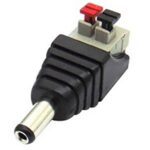 DC ADAPTOR ΘΗΛΥΚΟ 5.5/2.1mm ΣΕ ΚΛΕΜΑ 2P ΧΩΡΙΣ ΒΙΔΑ JT-1285 JKG