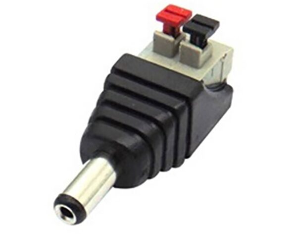 DC ADAPTOR ΘΗΛΥΚΟ 5.5/2.1mm ΣΕ ΚΛΕΜΑ 2P ΧΩΡΙΣ ΒΙΔΑ JT-1285 JKG