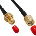 Καλώδιο Κεραίας Wi-Fi REVERSE SMA Αρσενικό σε REVERSE SMA Θηλυκό (RG174) 5m LANCOM