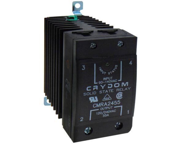 RELAY SOLID STATE Ράγας 55A 90-140VAC INPUT CMRA2455 CRYDOM