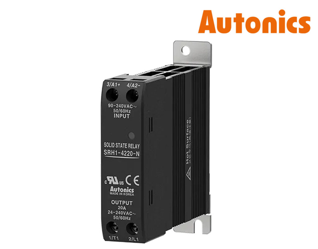01.162.0057 RELAY SOLID STATE Ράγας 20A 90-240VAC INPUT SRH1-4220-N AUTONICS - Image 1