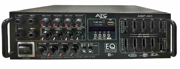 AMP-401 Ενισχυτής Ήχου 100W+100W