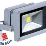 Προβολέας LED 10W 220-240VAC 650LM 6500K DAY LIGHT JF01C SHL