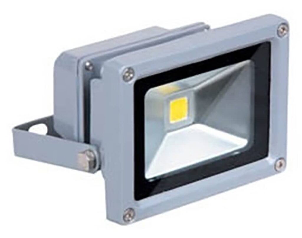 02.001.0936 Προβολέας LED 10W 220-240VAC 650LM 3000K WARM WHITE JF01C SHL - Image 1