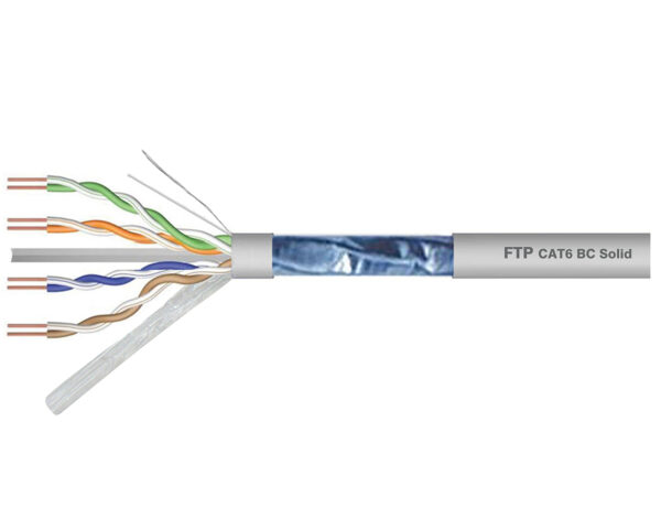 ΚΑΛΩΔΙΟ LAN CAT6 FTP 4P SOLID BC 305m Z-LINK
