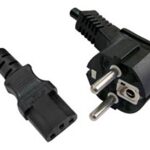 ΚΑΛΩΔΙΟ ΤΡΟΦΟΔΟΣΙΑΣ Η/Υ 3X0.75mm² 3m ΙΣΙΟ ΜΑΥΡΟ YUN