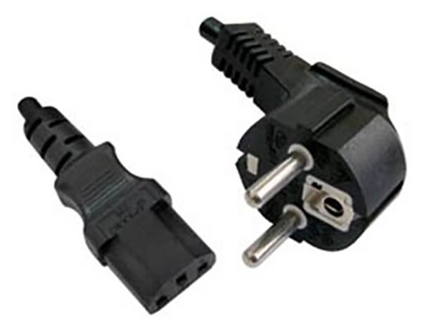 ΚΑΛΩΔΙΟ ΤΡΟΦΟΔΟΣΙΑΣ Η/Υ 3X0.75mm² 3m ΙΣΙΟ ΜΑΥΡΟ YUN
