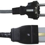 Καλώδιο Τροφοδοσίας 3X1mm² 1.5m Ψησταριάς Υφασμάτινο YUN