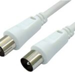 Καλώδιο TV PAL M/F 10m Λευκό COLOR BOX LANCOM