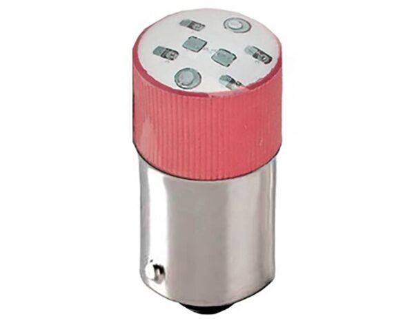 ΛΥΧΝΙΑ LED B9AS 230VAC ΚΟΚΚΙΝΗ ΜΠΑΓΙΟΝΕΤ AD22B-S06 XND