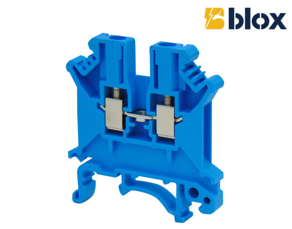 Κλέμα Ράγας 2.5mm² Ουδετέρου Μπλε FJ3N/B BLOX CONNECT