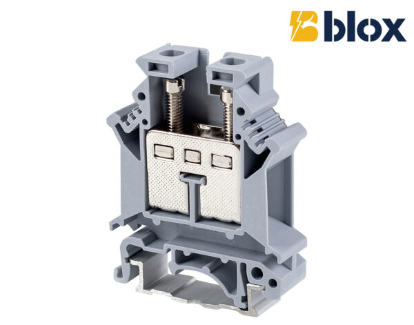 Κλέμα Ράγας 16mm² Γκρι FJ16N BLOX CONNECT
