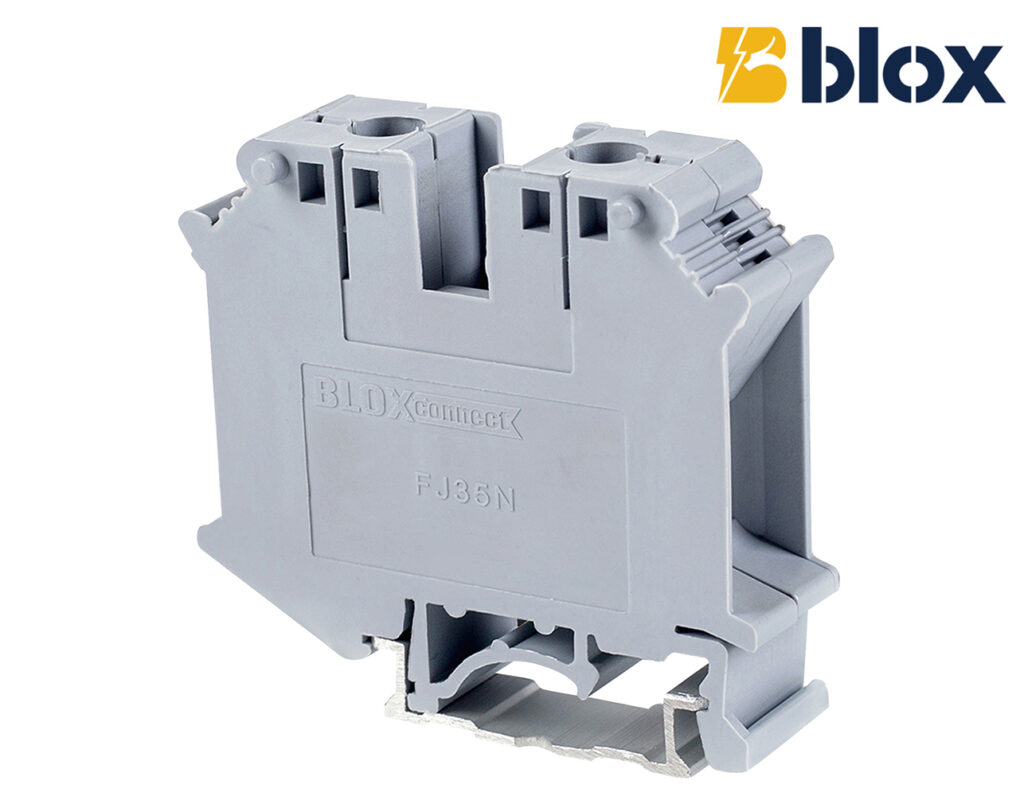 02.024.0205 Κλέμα Ράγας 35mm² Γκρι FJ35NL BLOX CONNECT - Image 1