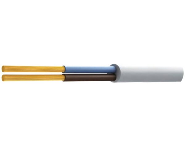 ΚΑΛΩΔΙΟ ΗΛΕΚΤΡΟΛΟΓΙΚΟ ΕΥΚΑΜΠΤΟ H05VVF 3X0.75mm² ΛΕΥΚΟ TOP