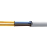 ΚΑΛΩΔΙΟ ΗΛΕΚΤΡΟΛΟΓΙΚΟ ΕΥΚΑΜΠΤΟ H05VVF 3X1mm² ΛΕΥΚΟ TOP