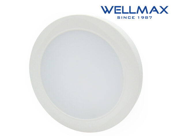 Φωτιστικό LED DOWNLIGHT Επίτοιχο Στρογγυλό Φ225 18W 1440LM 6500K WELLMAX