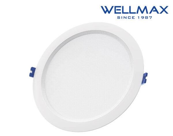 Φωτιστικό LED DOWNLIGHT Χωνευτό Στρογγυλό Φ225 18W/24W 3CCT 3000K/4000K/6500K ATHENA WELLMAX